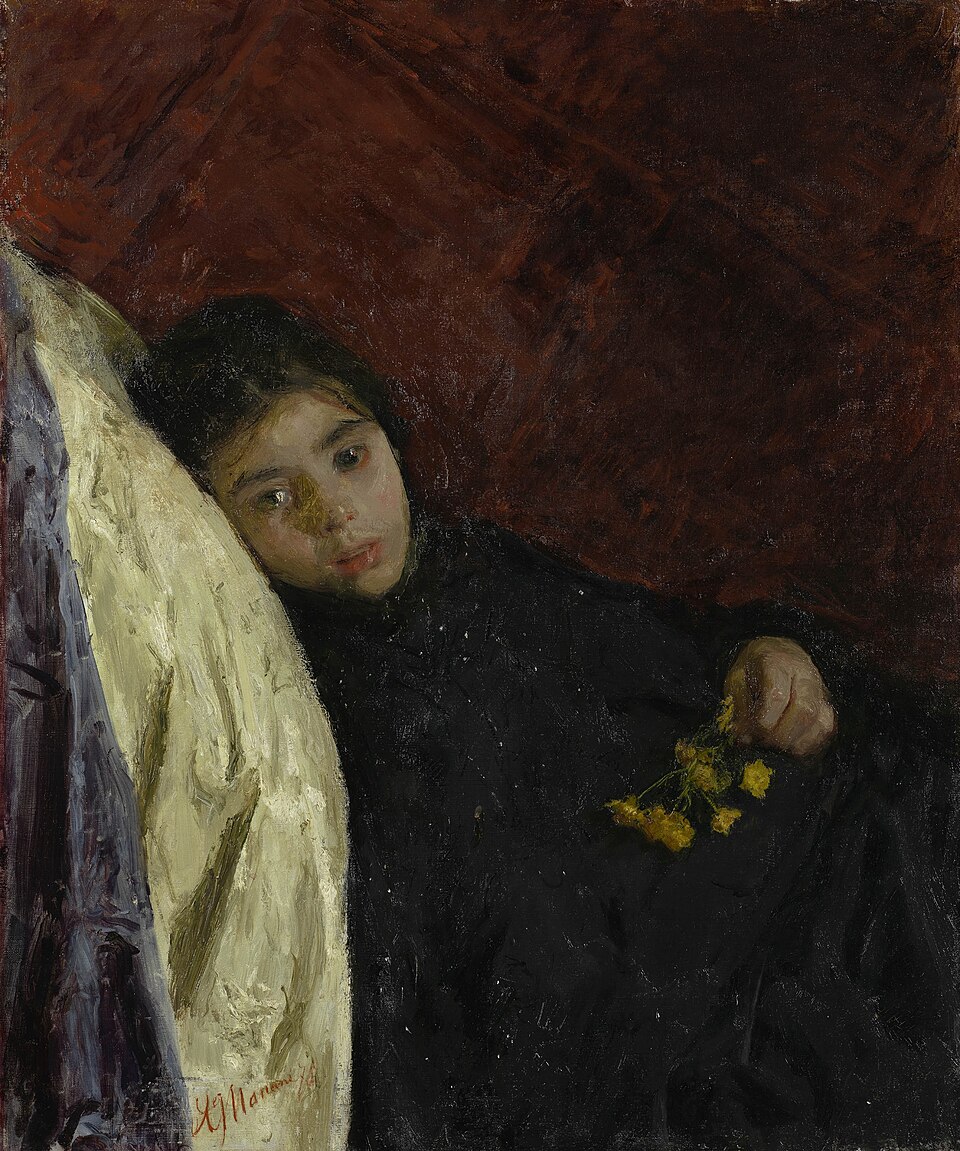Napoli - Il Bambino Malato, Museo Mesdag, L'Aia